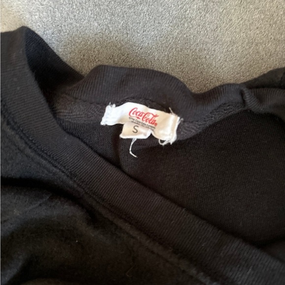 Coca Cola polar bears with Christmas trees fleece 2 piece pajama set - Picture 3 of 7